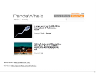 Panda Whale : http://pandawhale.com/
Voir aussi:https://pandawhale.com/patriceleroux
73
 