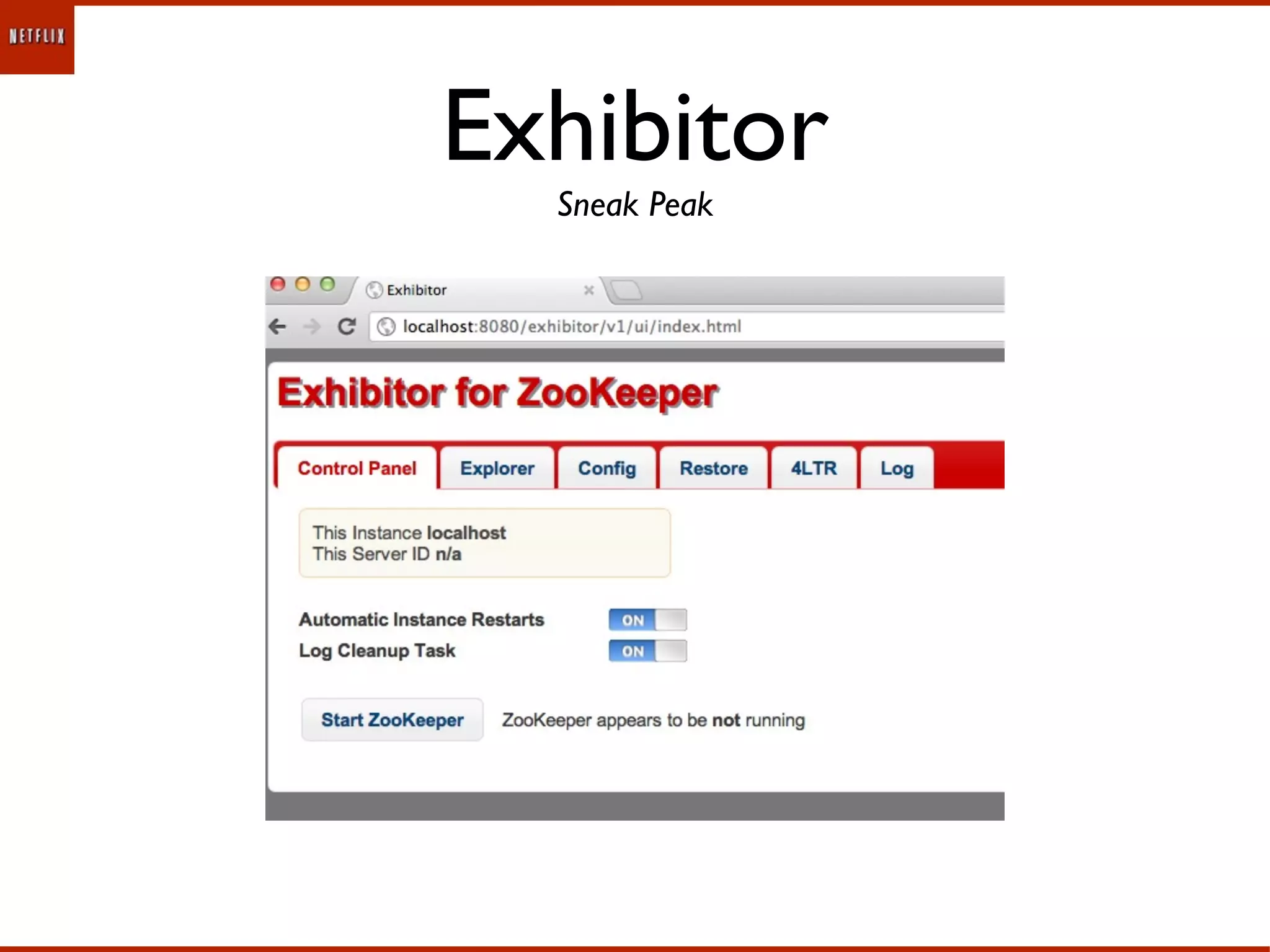 Exhibitor
  Sneak Peak
 