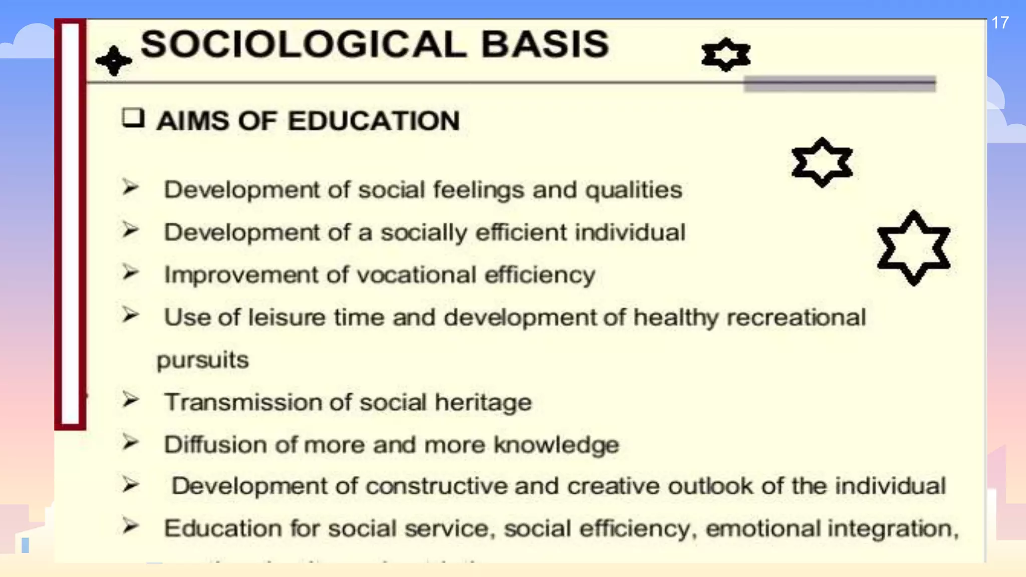 philosophical sociological psychological of curriculum development | PPTX