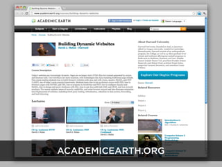 ACADEMICEARTH.ORG
 
