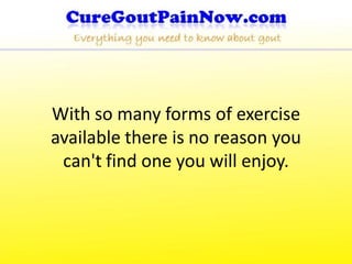 Cure For Gout