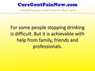 Cure For Gout
