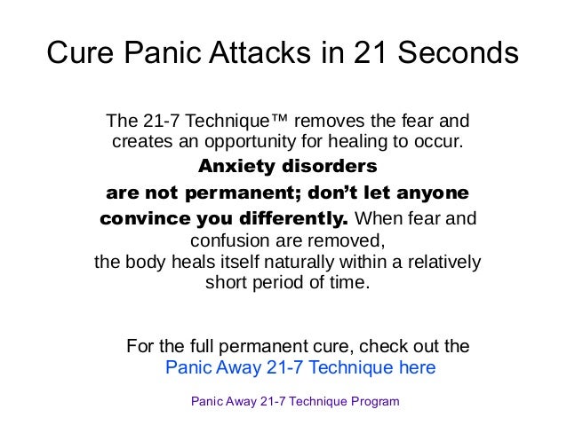 How To Cure Panic Attacks And Anxiety Naturally How To Cure Panic Attacks And Anxiety Naturally