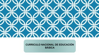 CURRICULO NACIONAL DE EDUCACIÓN
BÁSICA
 