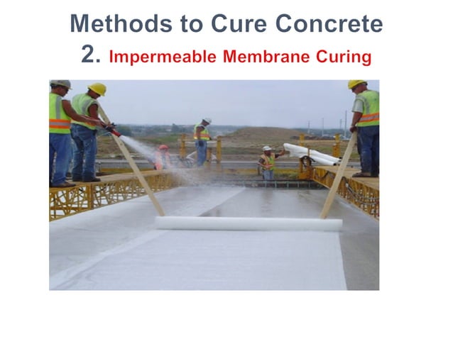 Curing Compound Checklist Curing of concrete | PPT