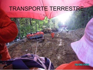 TRANSPORTE TERRESTRE 