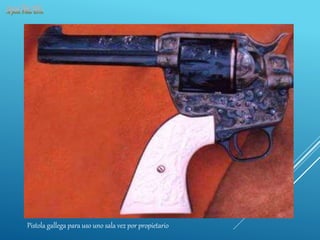 Pistola gallega para uso uno sala vez por propietario