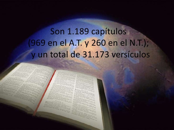 Cuantos Capitulos Tiene La Biblia En Total