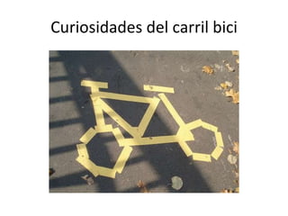 Curiosidades del carril bici 