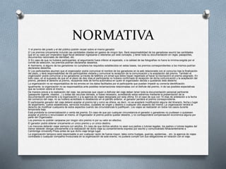 NORMATIVA
1/ el premio del jurado y el del público podrán recaer sobre el mismo ganador
2/ Los premios únicamente incluirán las cantidades citadas sin gastos de ningún tipo. Será responsabilidad de los ganadores asumir las cantidades
que en su caso por imperativo legal fiscal debieran ingresarse o retenerse por este concepto, y tener toda su documentación en regla: pasaportes,
documentos nacionales de identidad, etc.
3/ En caso de que no hubiera participantes; el seguimiento fuera inferior al esperado, o la calidad de las fotografías no fuera la mínima exigida por el
comité de selección, los premios podrían declararse desiertos.
4/ Asimismo, si alguno de los ganadores no cumpliera los requisitos establecidos en estas bases, los premios correspondientes a los mismos podrían
declararse desiertos.
5/ Los participantes asumen que el organizador podrá comunicar el nombre de los ganadores en la web relacionada con el concurso tras la finalización
del plazo, y será responsabilidad de los participantes visitarla y comunicar la recepción de la comunicación y la aceptación del premio. También el
organizador podrá comunicar a los ganadores (a través de teléfono y/o email que éstos hayan registrado al hacer la inscripción) el premio asignado. En
todo caso, en el supuesto de que en el plazo de diez días el participante no hubiera confirmado la recepción de dicha comunicación y la aceptación del
premio, perderá el derecho al premio, recayendo éste de forma automática en quien el organizador decida o quedando éste desierto.
La organización no se responsabiliza de los errores en los datos facilitados por el participante que puedan impedir su correcta identificación.
Igualmente, la organización no se responsabiliza ante posibles reclamaciones relacionadas con el disfrute del premio, ni de las posibles expectativas
que se tuvieren sobre el mismo.
De manera previa a la realización del viaje, las personas que vayan a disfrutar del viaje deben tener toda la documentación personal pertinente
(pasaporte vigente, visados…) y todas las vacunas idóneas, si fuese necesario, acreditando estos extremos mediante la presentación de la
documentación pertinente a la organización o a la agencia de viajes designada por esta última. En el caso de que con 15 días de antelación a la fecha
del comienzo del viaje, no se hubiera acreditado lo establecido en el párrafo anterior, el ganador perderá el premio correspondiente.
El participante ganador del viaje deberá aceptar el premio tal y como se ofrece, es decir, no se aceptará modificación alguna del itinerario, fecha y lugar
de alojamiento, vuelos establecidos, servicios incluidos, ciudades de origen y destino o cualquier otro aspecto del mismo. La organización tendrá el
derecho de modificar cualquiera de estos aspectos cuando las circunstancias lo justifiquen. Los viajes se realizarán en todos los casos durante
temporada baja.
Está prohibida la comercialización o venta del premio. En caso de que por cualquier circunstancia el ganador o ganadores no pudiesen o quisiesen
aceptar el premio o renunciasen al mismo, el Organizador el premio podría quedar desierto, y no corresponderá compensación económica alguna por
parte del Organizador.
Los premios no podrán canjearse por ningún otro premio ni por su valor en efectivo.
El ganador podrá obtener únicamente un único premio y un único destino.
Los menores deberán viajar siempre con adultos. En caso de que dichos adultos no sean sus padres o tutores legales, los padres o tutores legales del
menor deberán otorgar previamente a la realización de dicho viaje su consentimiento expreso por escrito y comunicárselo fehacientemente a
Cambridge University Press antes de que dicho viaje tenga lugar.
La organización tampoco será responsable si por cualquier razón de fuerza mayor, tales como huelgas, guerras, epidemias, , etc. la agencia de viajes
contratada o cualquier compañía involucrada en la organización de este evento, no pudiera cumplir con sus obligaciones en relación con el viaje.
 