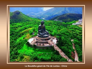 Le Bouddha géant de l’île de Lantau - Chine 