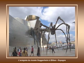 L'araignée du musée Guggenheim à Bilbao - Espagne 