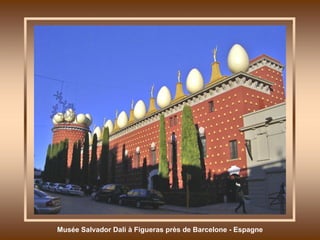 Musée Salvador Dali à Figueras près de Barcelone - Espagne 