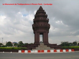 Le Monument de l’Indépendence à Phnom Penh, Cambodge
 