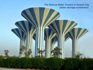 The famous Water Towers in Kuwait City (water   storage containers)   