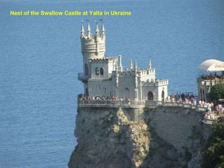 Nest of the Swallow Castle   at Yalta in Ukraine   
