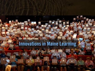 Clearly Ambiguous
Innovations in Maine Learning
 