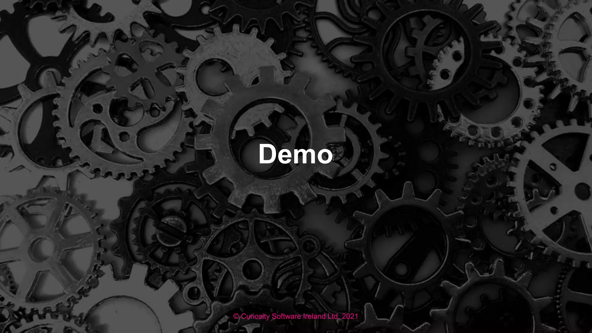 Demo
© Curiosity Software Ireland Ltd. 2021
 