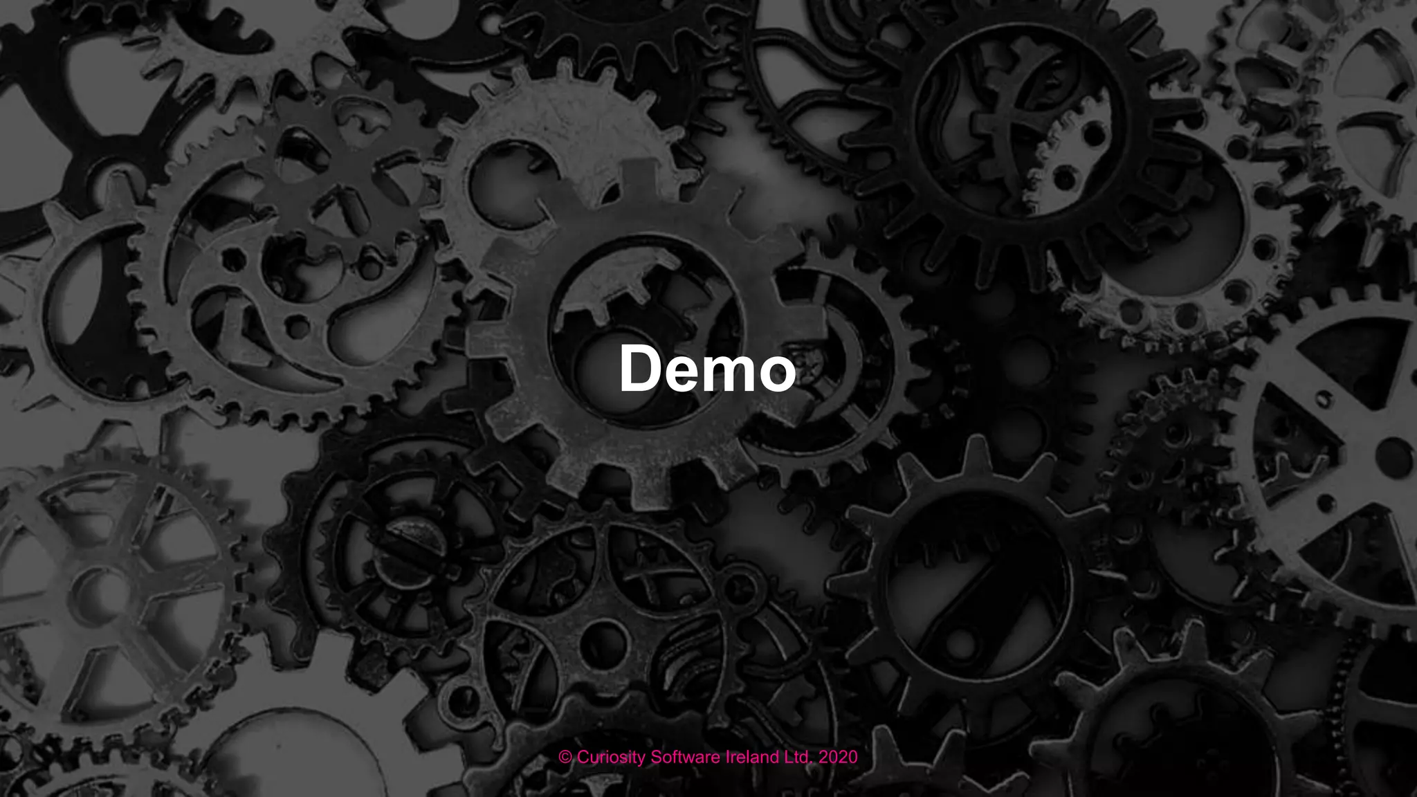 Demo
© Curiosity Software Ireland Ltd. 2020
 