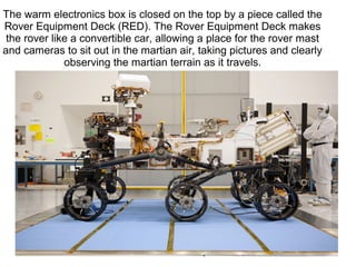 Res Rover Equipment Curiosity Rover Equipment