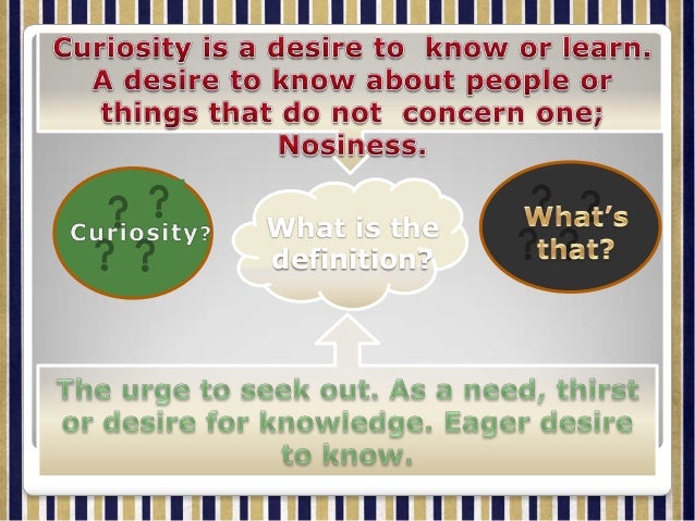 Curiosity Expression