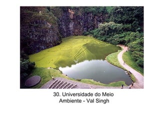 30. Universidade do Meio
Ambiente - Val Singh
 