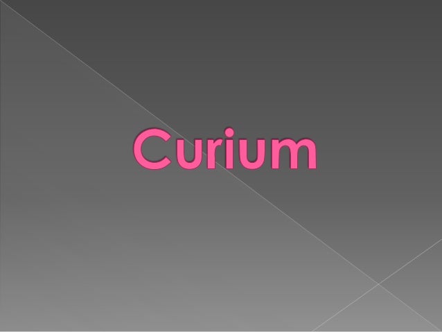chemical n element Curium chemical n element Curium