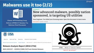 Malwares use it too (2/2)
@bagder@bagder
 