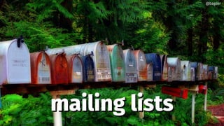 mailing listsmailing lists
@bagder@bagder
 