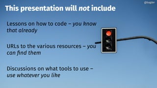 @bagder@bagder
Lessons on how to code – you know
that already
URLs to the various resources – you
can find them
Discussions on what tools to use –
use whatever you like
This presentation will not include
@bagder@bagder
 