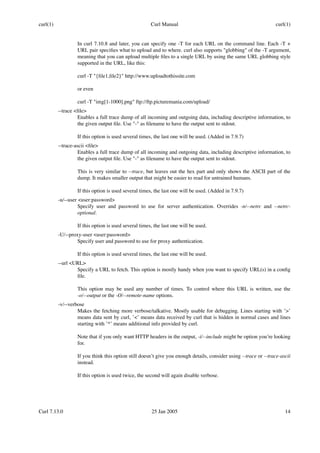 curl manual