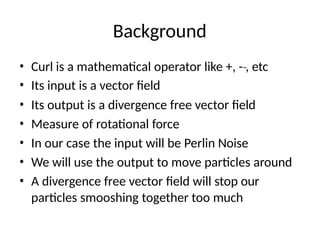 Curl Noise Slides noise perlin noise .pptx