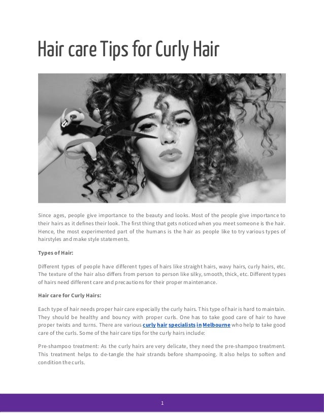 Curly Hair Specialist Melbourne