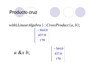 Producto cruz
 