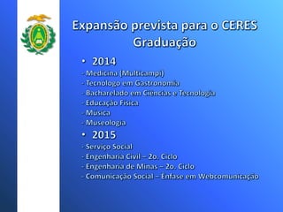 Expansão e qualidade na UFRN