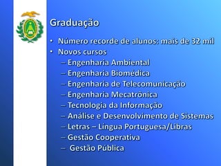 Expansão e qualidade na UFRN