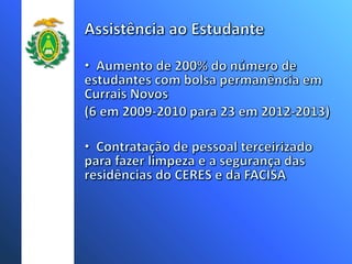 Expansão e qualidade na UFRN