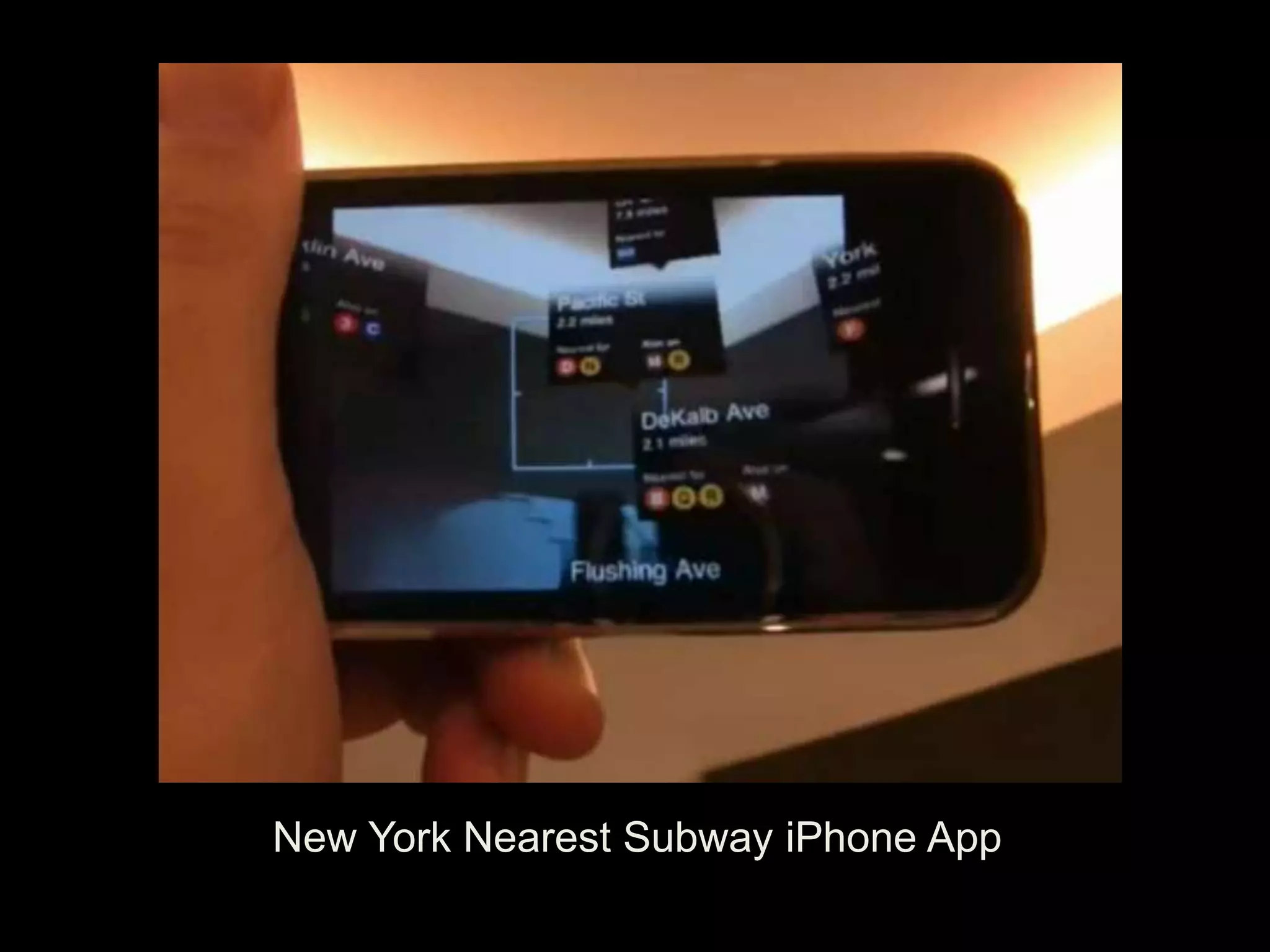 New York Nearest Subway iPhone App