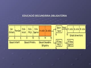 EDUCACIÓ SECUNDÀRIA OBLIGATÒRIA 
