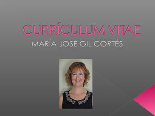 CV Trabajo de María José Gil