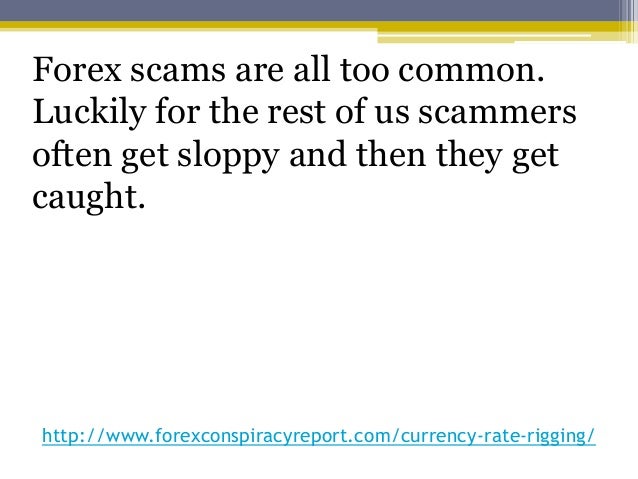 Trading system rigged
