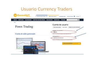 Usuario	
  Currency	
  Traders	
  
Mario	
  
**************	
  
 