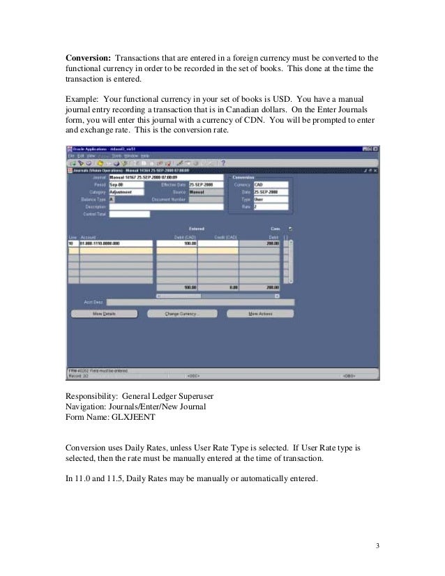 Oracle Ebs Currency Conversion