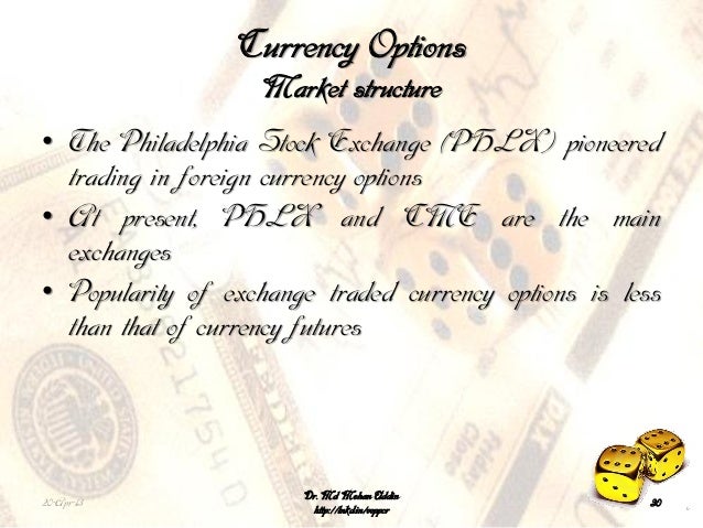 Philadelphia stock exchange currency options