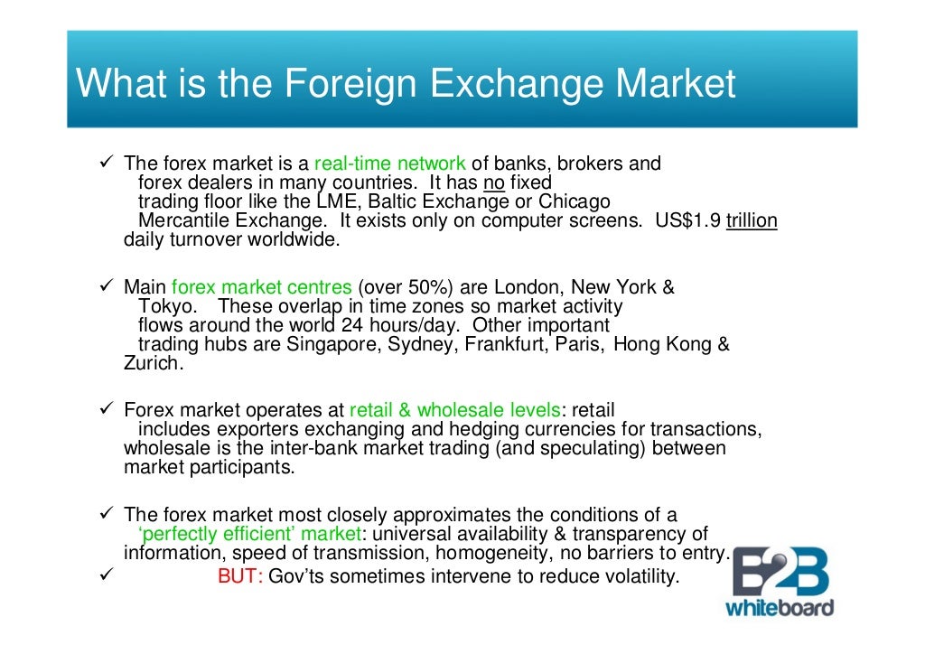 Currency Exchange Risk