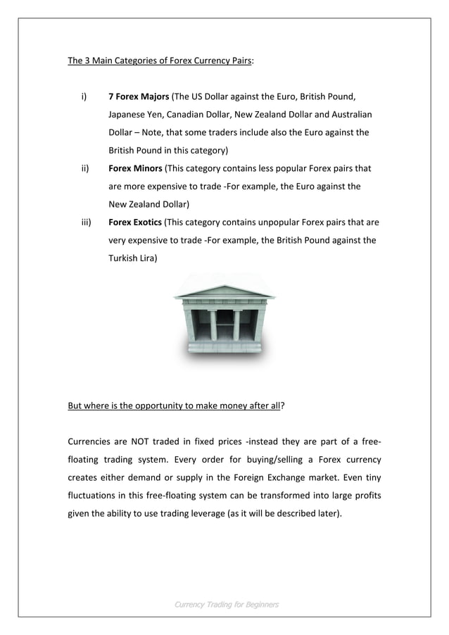 Currency Trading for Beginners -Essential Information on How to Trade