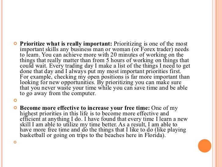 Forex trading changed my life