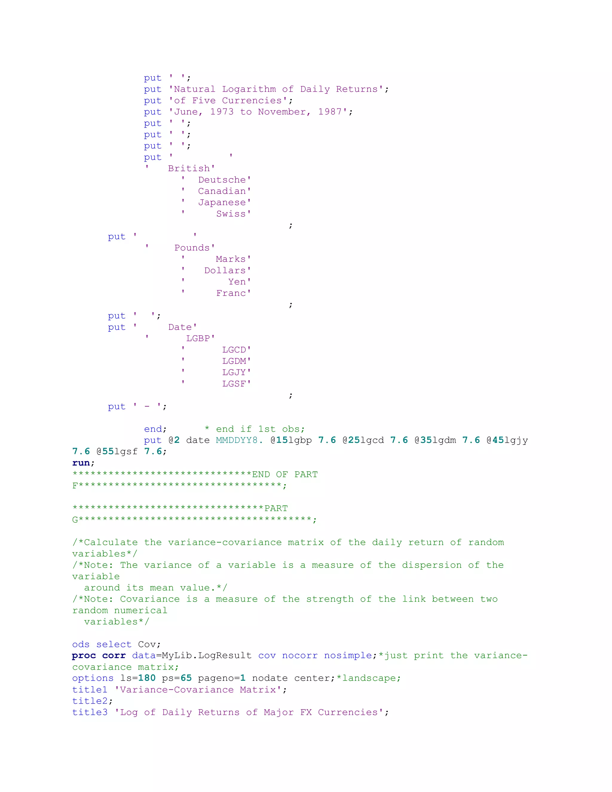 SAS Programming | PDF