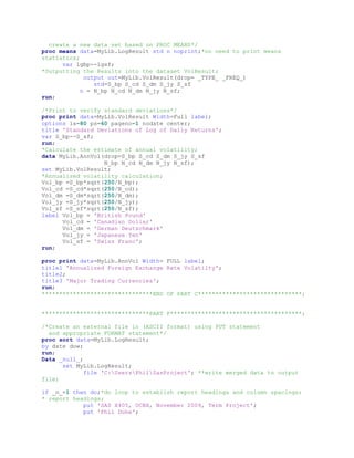 SAS Programming | PDF