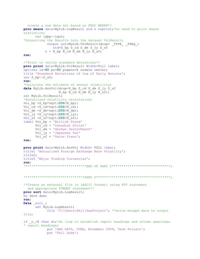 SAS Programming | PDF